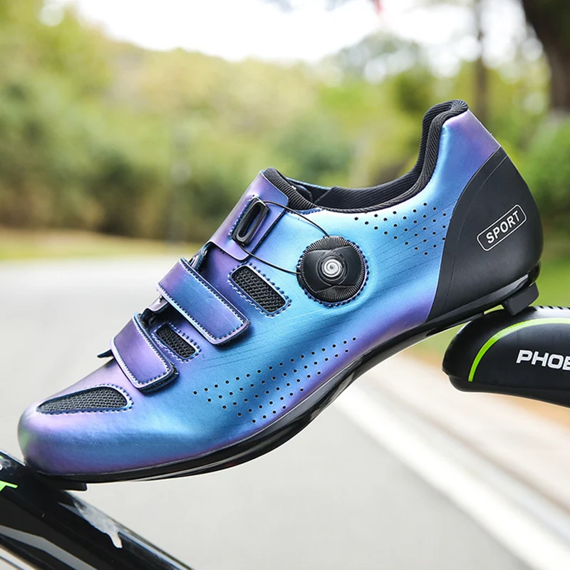 

Men Cycling Shoes Professional MTB Road SPD Sneakers Bike Women Flat Racing for Men Breathable Mountain Biking Footwear Antiskid