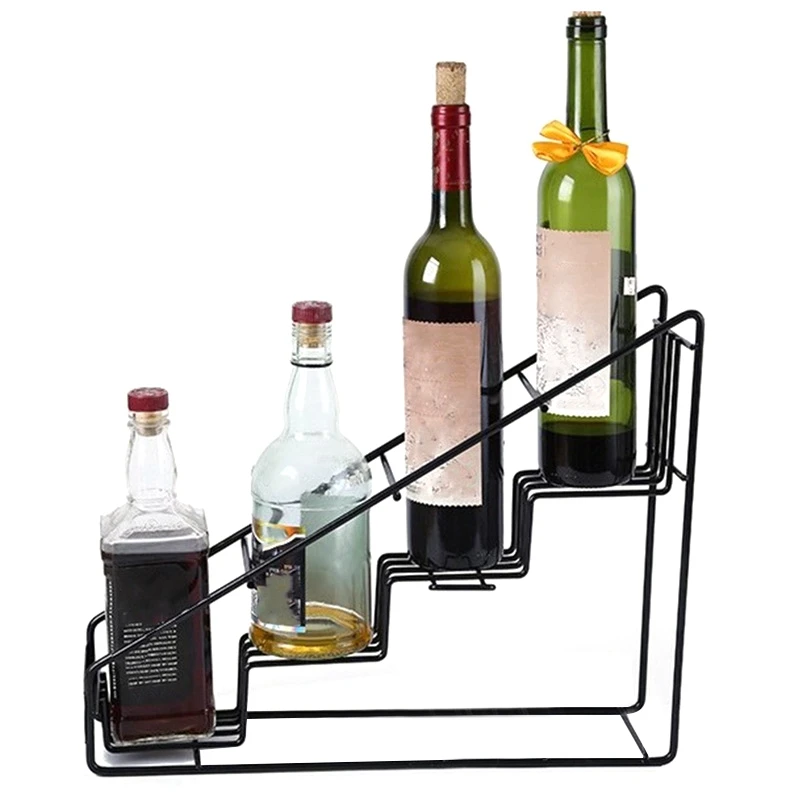 Bottle Wire Display Rack Monin Syrup Rack Coffee Storage Rack Multifunction Milk Tea Cup Rack Display