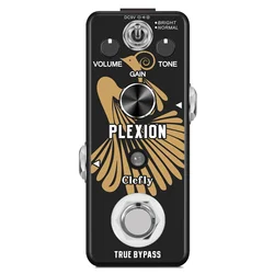 Clefly Guitar Effects Distortion Pedal Plexion Simulator Plexi Electric Guitar Single Pedals Attractive DIST Sound Black