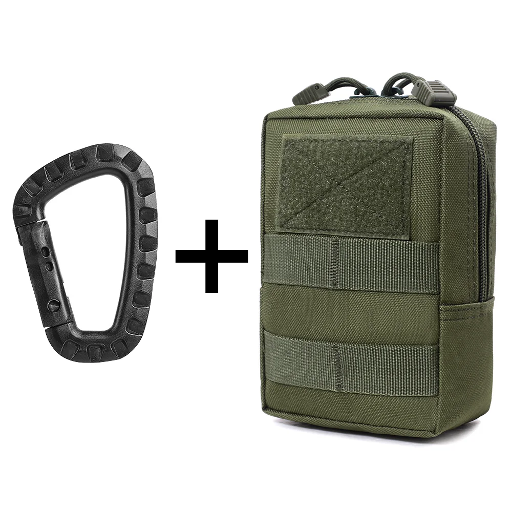 Taktyczna saszetka medyczna EDC Molle Pouch + D Ring Buckle Akcesoria myśliwskie Torba na narzędzia