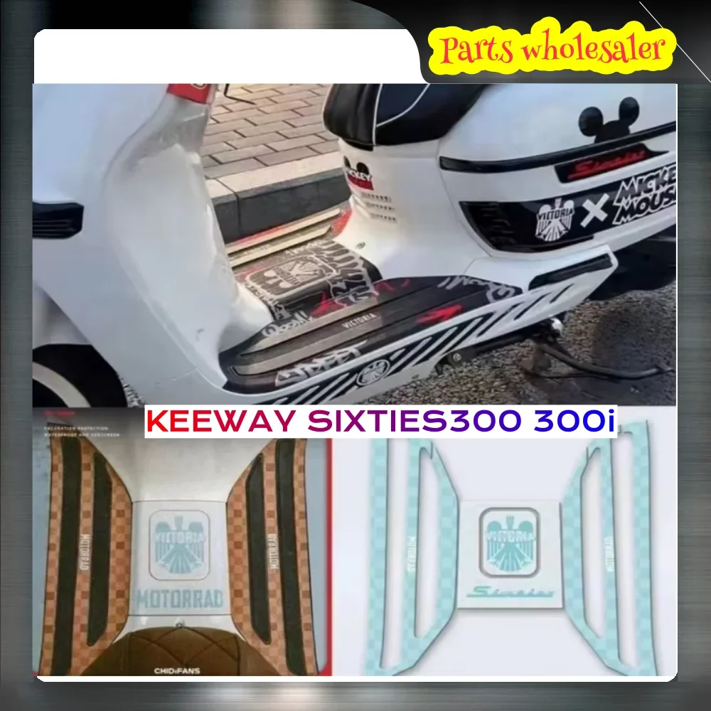 New Suitable for Keeway Sixties300 Motorcycle Pedal Decal Suitable for Keeway Sixties300 300I Keeway Sixties 300I