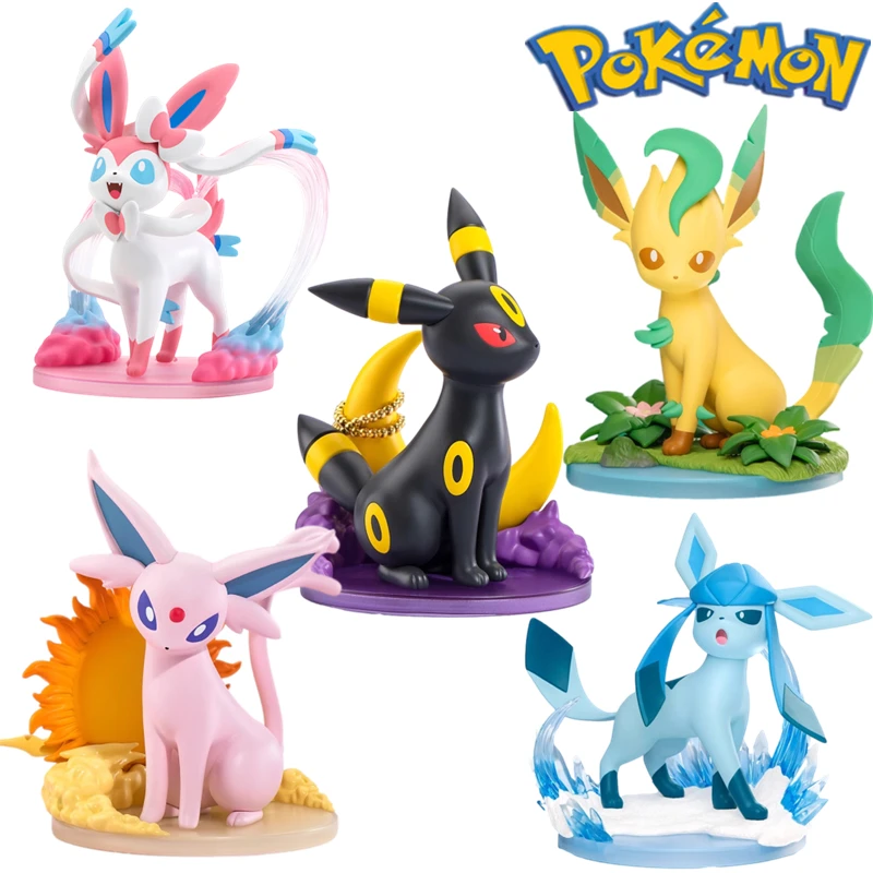 pokemon-eevee-serie-familiar-modelo-espeon-umbreon-muneca-leafeon-glaceon-sylveon-figura-kawaii-adorno-de-escritorio-juguete-de-regalo-de-cumpleanos