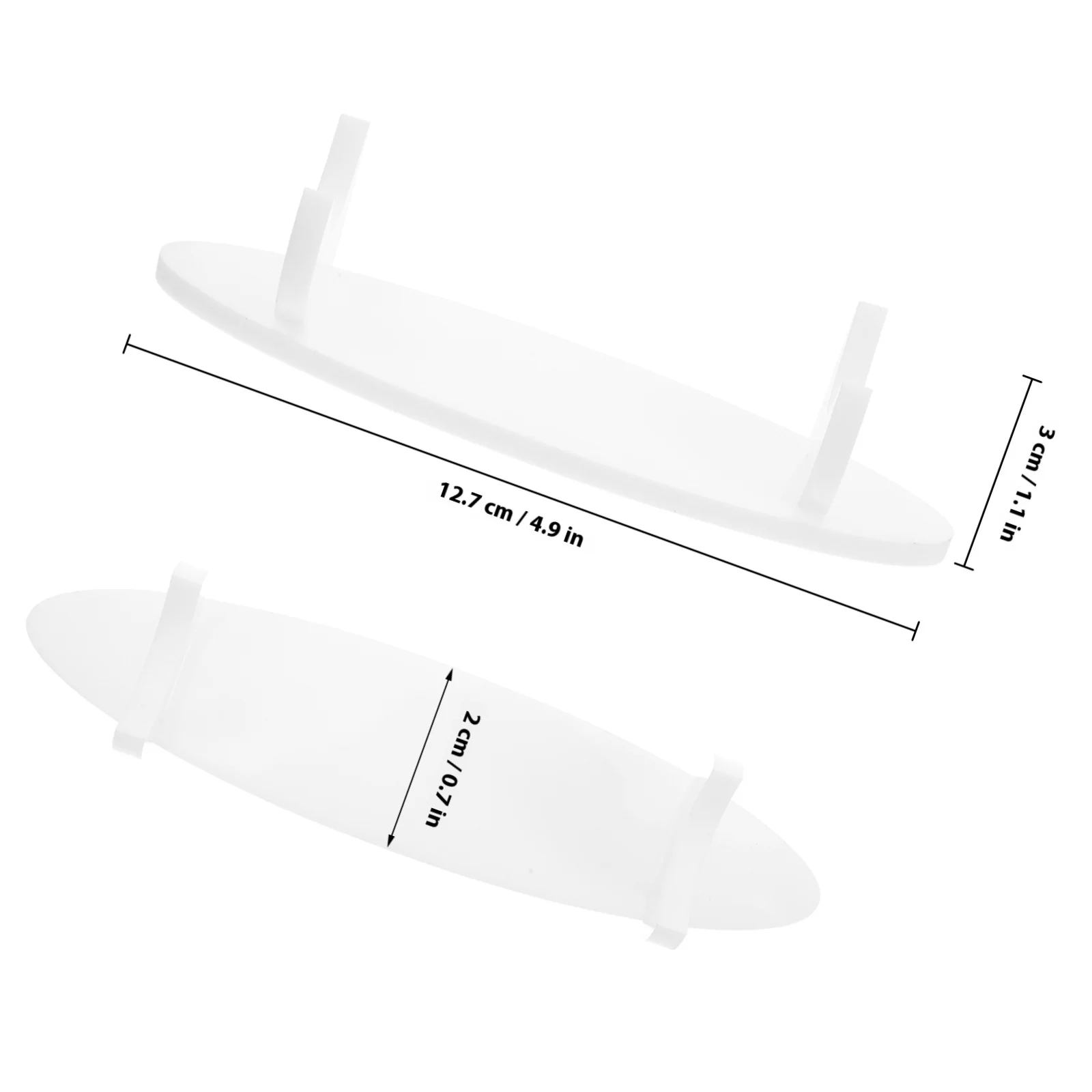 Display Stand for Ink Pens Acrylic Pen Holder Display Makeup Brush Rack Organizer Pencil Wand Stand for Home School Office Desk