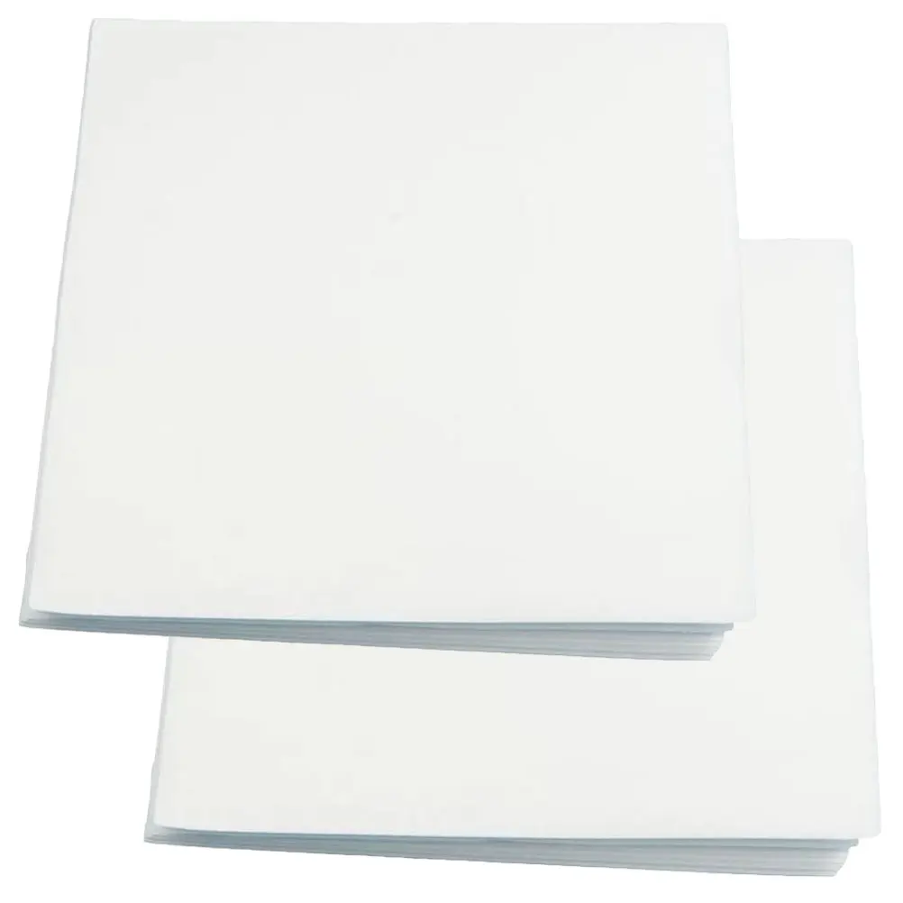 

100 Pcs Bird Cage Thickened Paper Pad Mat for Birdcage Disposable Liners White Mats
