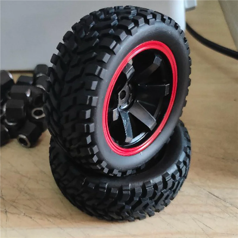 

B05B-16X для раллийного автомобиля 1:10, резиновые шины и колесные диски 75 мм для масштаба 1/10 HSP 94123 HPI Kyosho Tamiya RC On Road Car