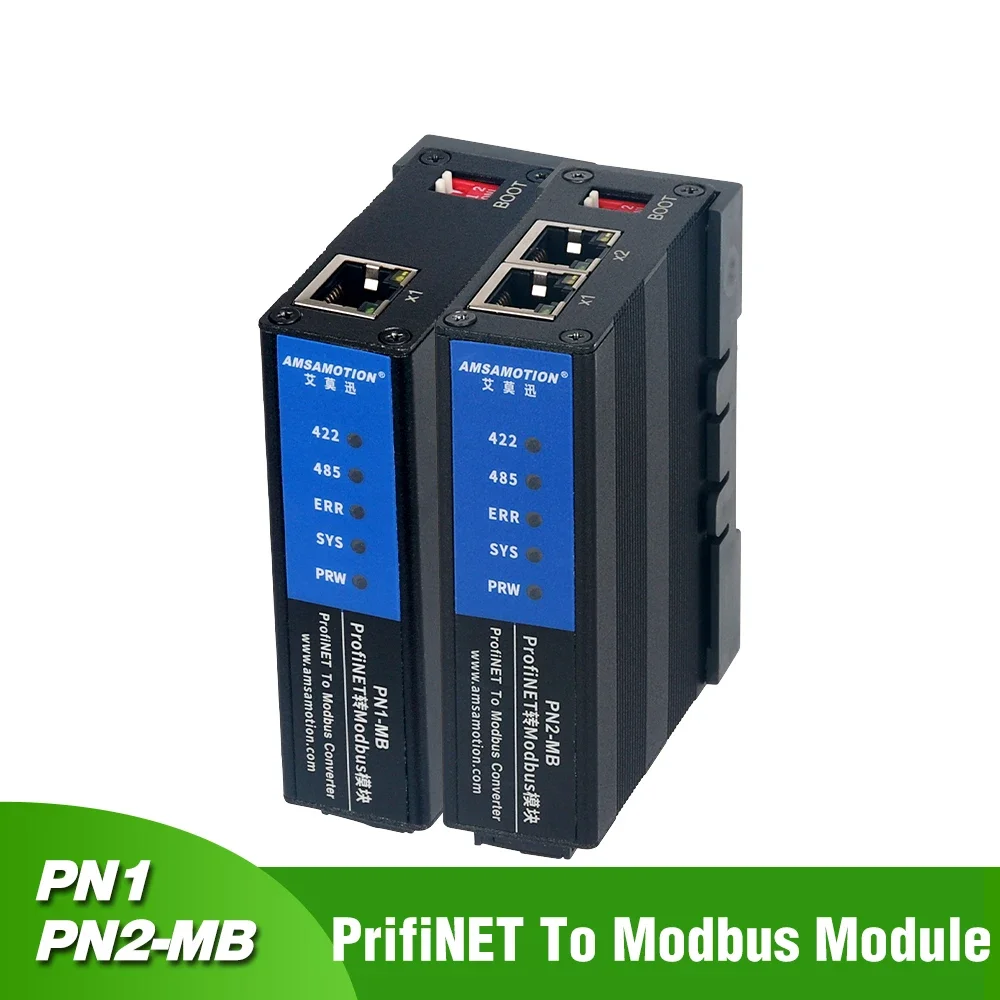 

ProfiNET to Modbus RTU RS485/422 Protocol Converter Gateway Ethernet Port Conversion Communication Module PN-MB For Siemens PLC