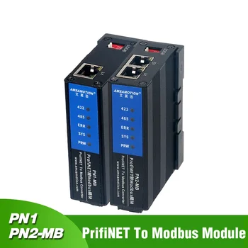 ProfiNET Modbus RTU RS485/422 Protocol Converter Gateway Ethernet Port Conversion Communication Module PN-MB for Siemens PLC