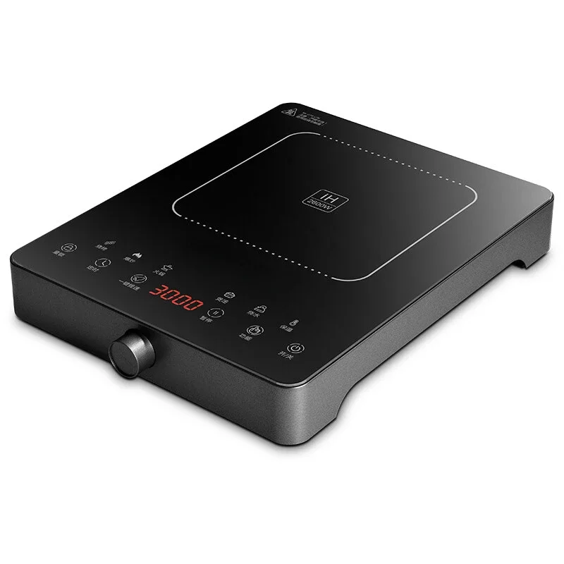 Hot salesInduction Cooker 3000W High-power Induction Cooker Household High-power Heating Intelligent Timing Touch Knob Operation