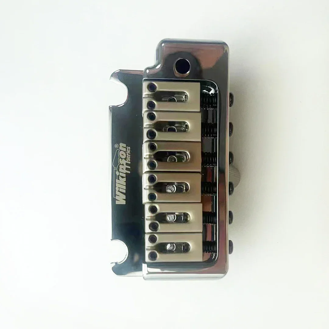 Wilkinson 2 point chrome silver double swing electric guitar tremolo system bridge WOV08 post distanc