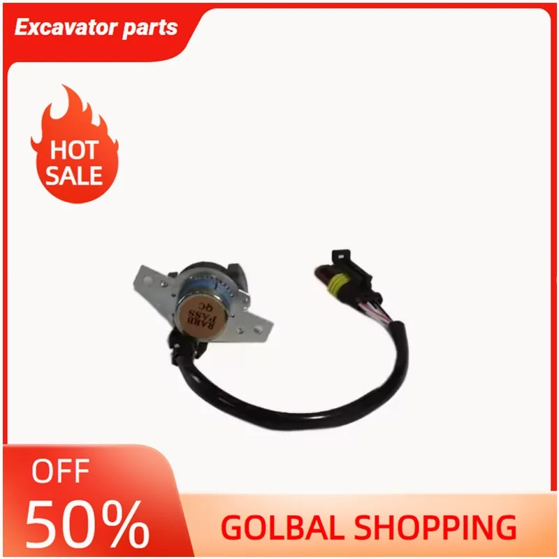 

Переключатель ручки дроссельной заслонки для деталей оборудования серии Sany Excavator SY (синий)