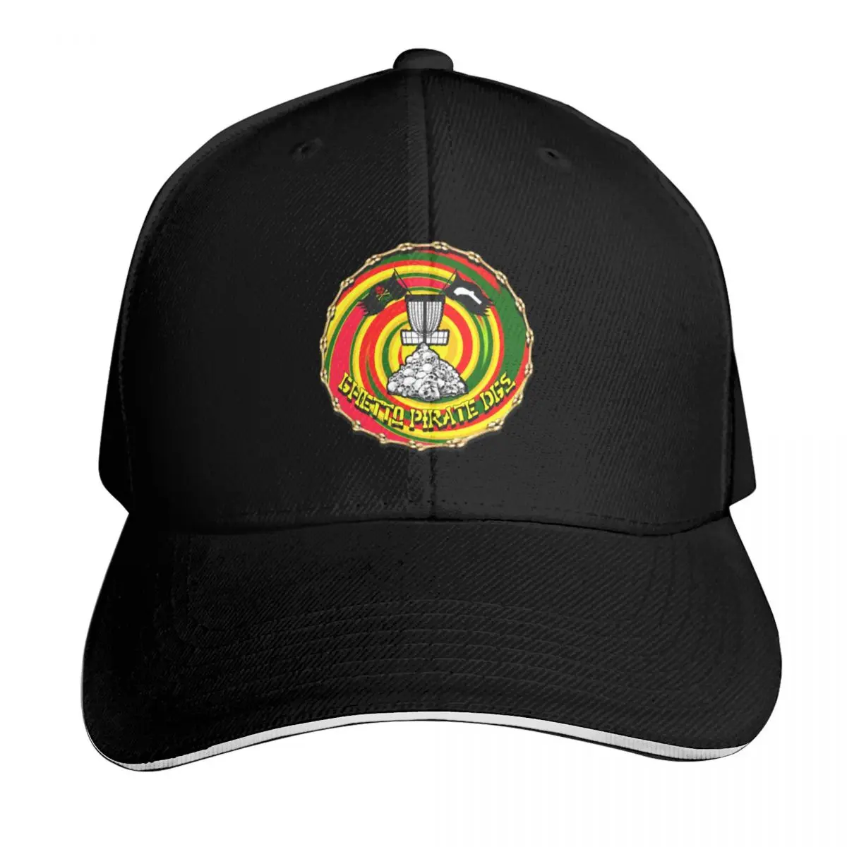 

Ghetto Pirate DGS Baseball Cap Snapback Cap Golf Hat Ball Cap Luxury Man Hat Golf Wear Men Women's