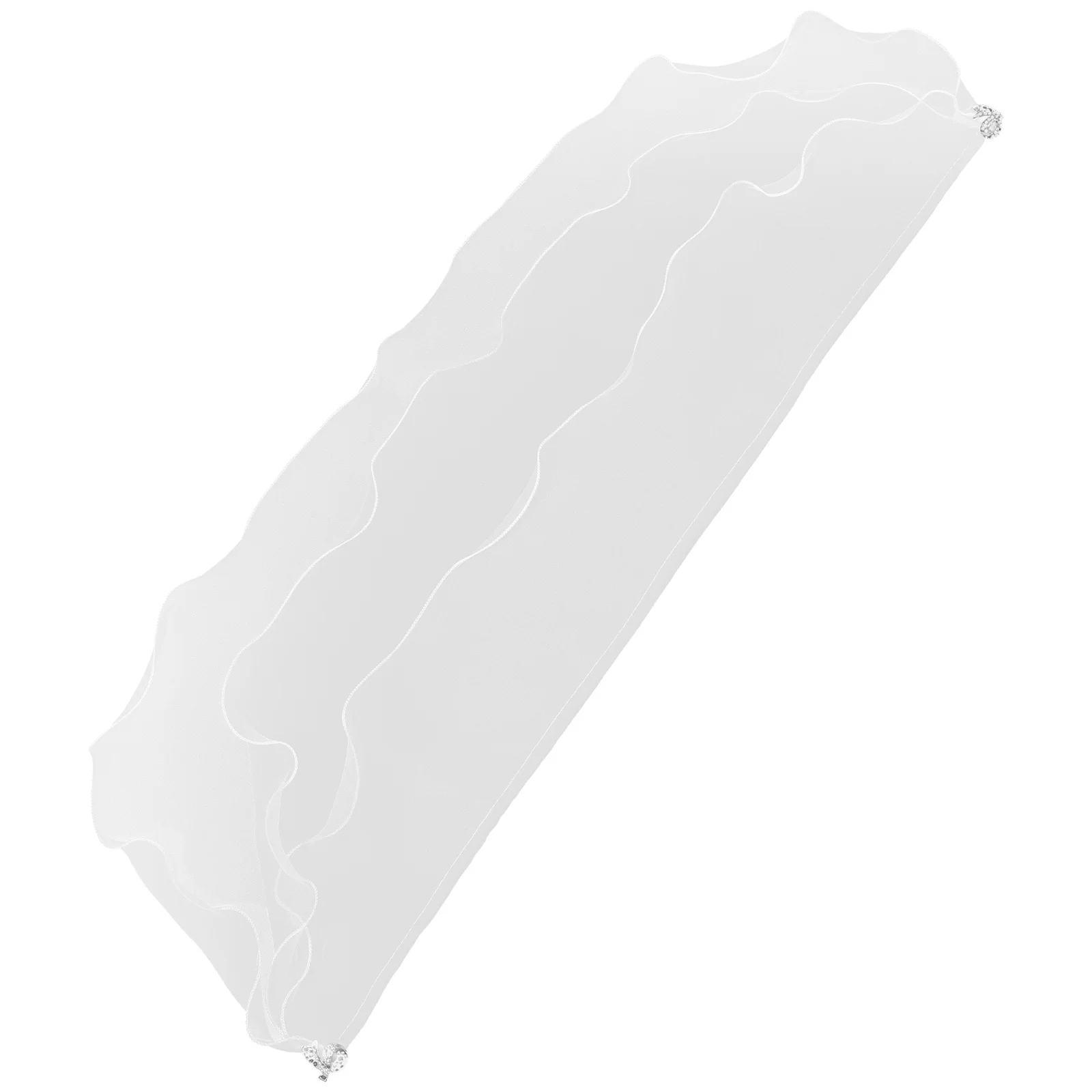 أنيقة ثلاث طبقات الشيفون الزفاف شال الزفاف القوس عقدة إغلاق للمناسبات الرسمية فساتين شال يلتف فستان وصيفة الشرف الشيفون