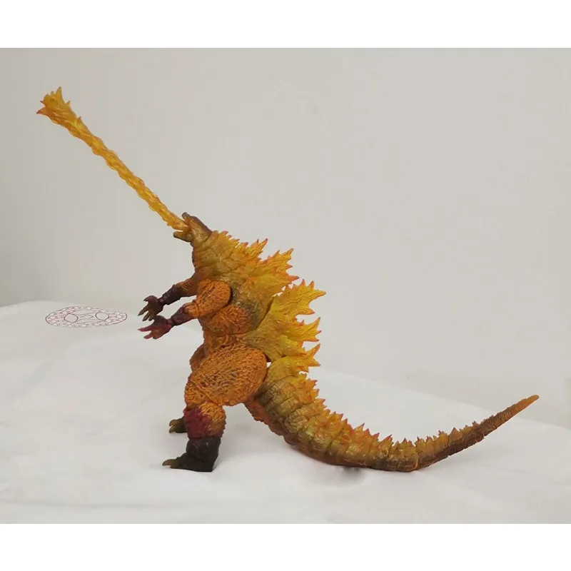 Boxed New Classic Movie Anime 2019 SHM Burning Godzilla Dinosaur Kawaii Figure PVC Model Toys Doll Ornament Gifts - view 6