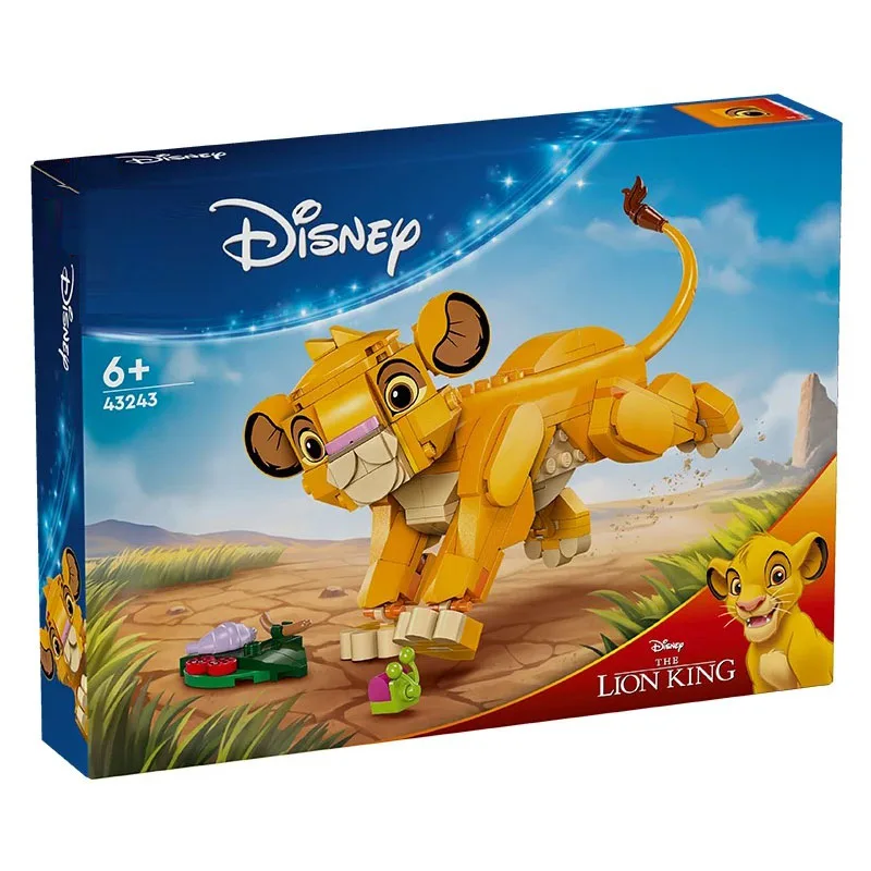 Miniso Disney Animal Model Building Blocks Lion 43243 Bricks Assemble Puzzle Toys For Girls Boys Christmas Birthday Gifts