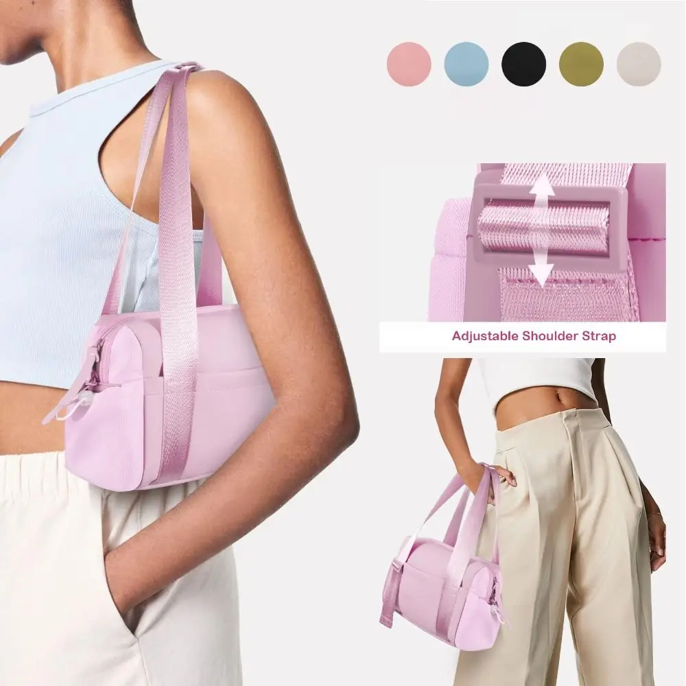 

New Waterproof Gym Bag Large Capacity Nylon Handbag Multifunctional Lightweight Tote Bag Women