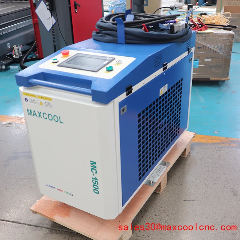 Portable Laser Welding Machine Water Cooled 3 In 1 Fiber Laser Weld Cut Clean Machines