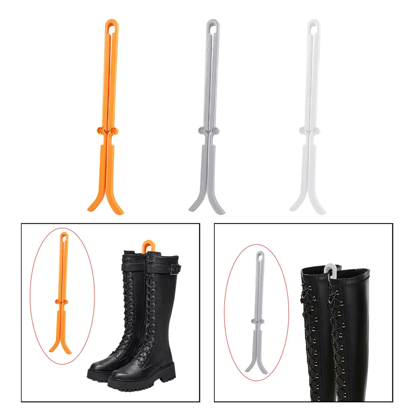 Maca Botas Longas para Mulheres, Botas Tree Shaper para Adultos