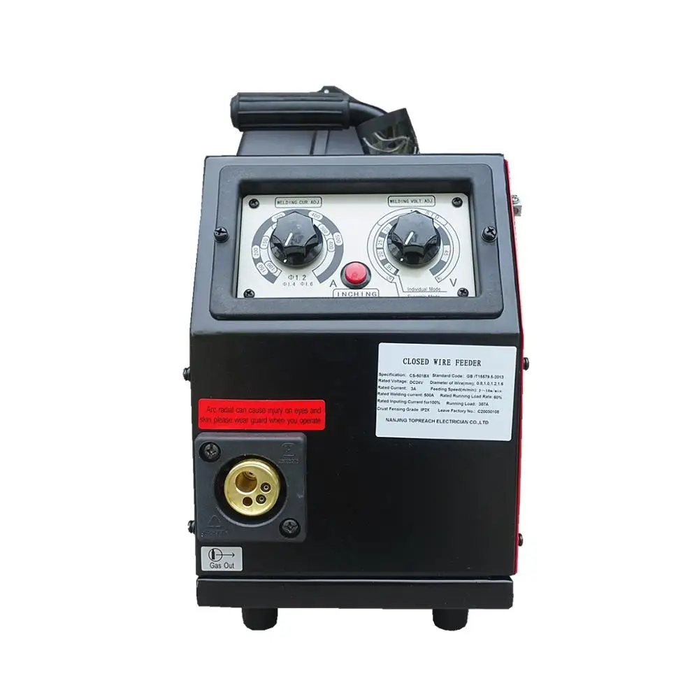 

Professional 350A Wire Feeder DC24v 4 Rolls 0.8-1.6mm Feed Rolls 300mm Spool MIG Welding Machine Remote Control Wire Feeder