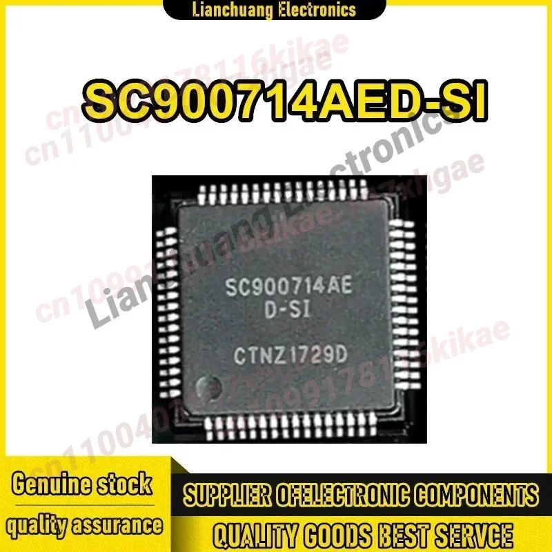 5PCS SC900714AE D-SI SC900714AED-SI QFP64 SC900714 LQFP64 IC chipset Nuovo Originale in magazzino