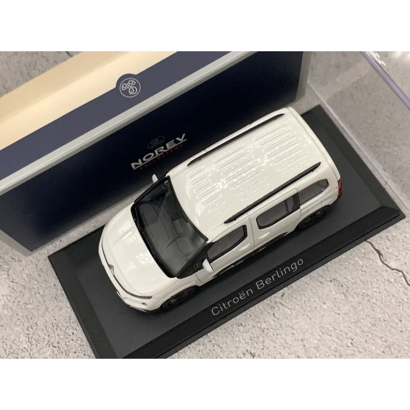 Diecast NOREV Escala 1:43 Citroen Berlingo Polícia Pública Motor de Bombeiros Liga Modelo de Carro Brinquedo Colecionável Presente Exibição de Lembrança