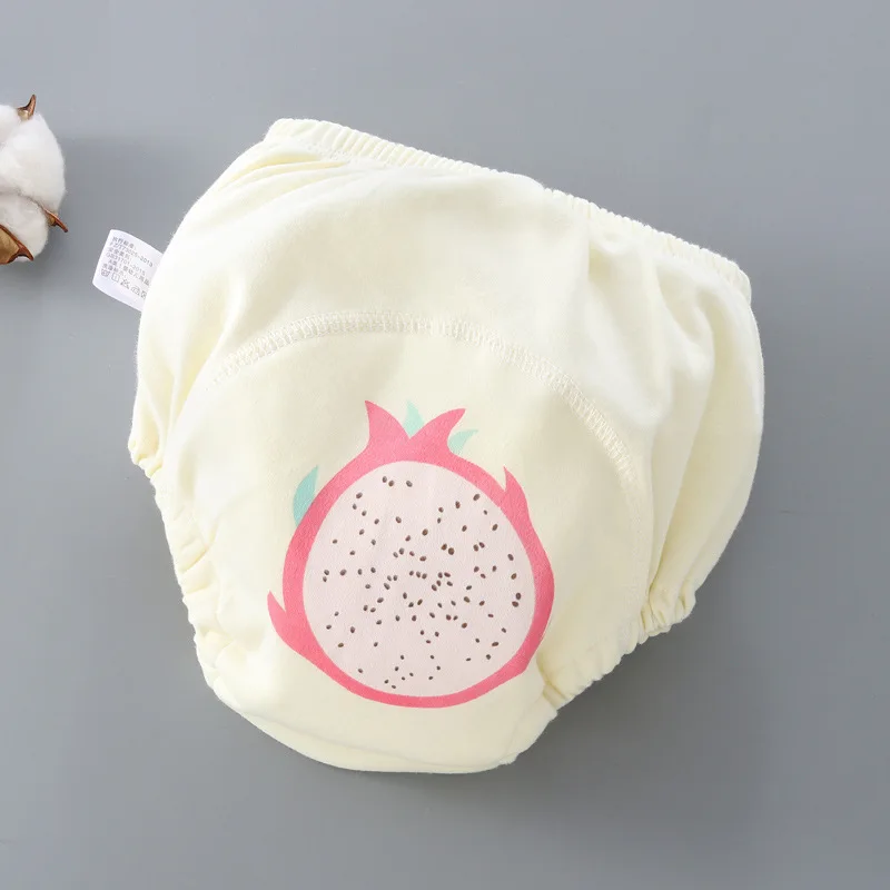 Baby Training Pants Six-layer Gauze Anti-side Leakage Diaper Pants Baby Cotton Breathable Washable Diaper