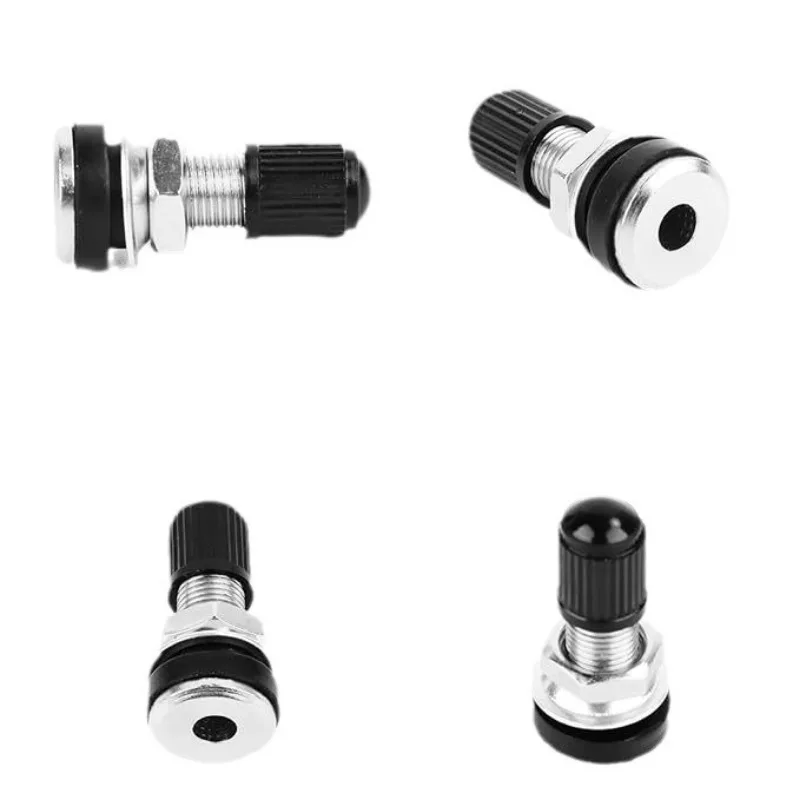 2 Pcs Car Wheel Tire Valve Cover Zinc Alloy 32mm Motorcycle Scooter Bike Tubeless Mountain Tyre Valve Dustcap