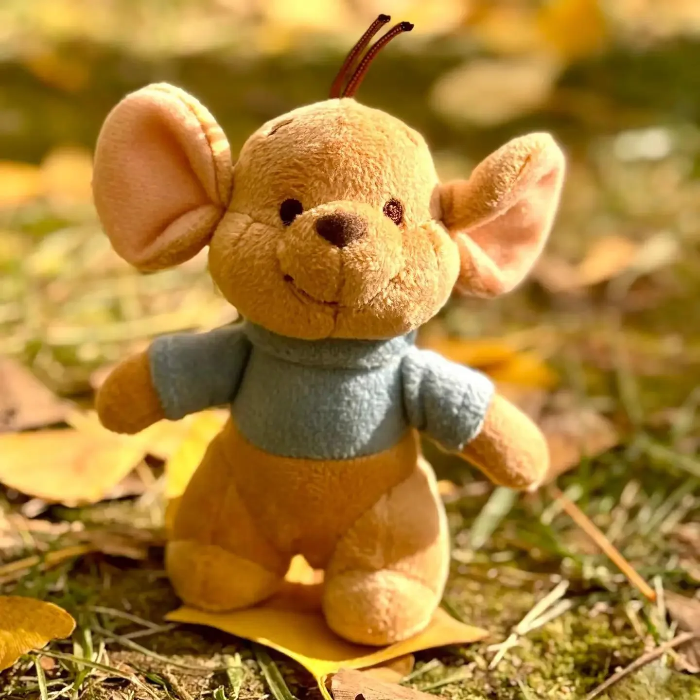 10 cm Cartoon Roo Mouse Knuffel Japanse Stijl Muis Pop Tas Hanger Knuffeldier Film Figuur Knuffels Verjaardagscadeautjes Meisje