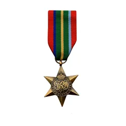 Italy Africa Franco-German World War II Star Badge Atlantic Pacific Arctic European Flying Team Burma Combat Medal of Honor
