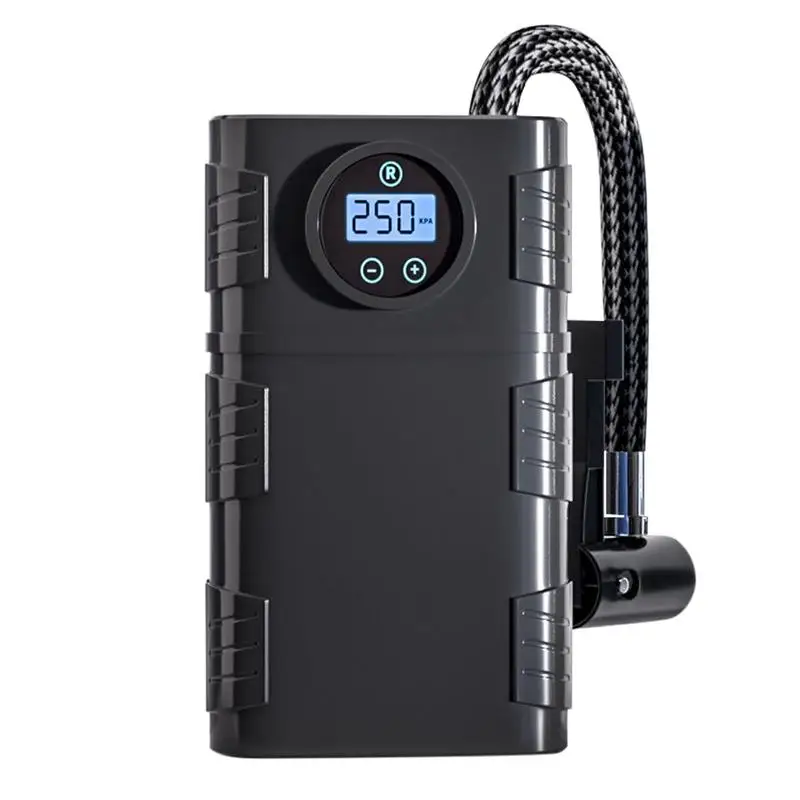 Car Tire Inflator Electric Air Pump Air Compressor For Tires Car Air Compressor Handheld Car Tire Pump Cordless Basketball