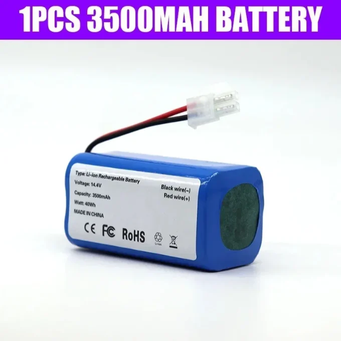 

Сменная литий-ионная батарея 4S1P для робота-пылесоса Xiaomi Mi Robot Vacuum-Mop Essential G1 MJSTG1, модель SKV4136GL, 3200 мАч, высокая производительность