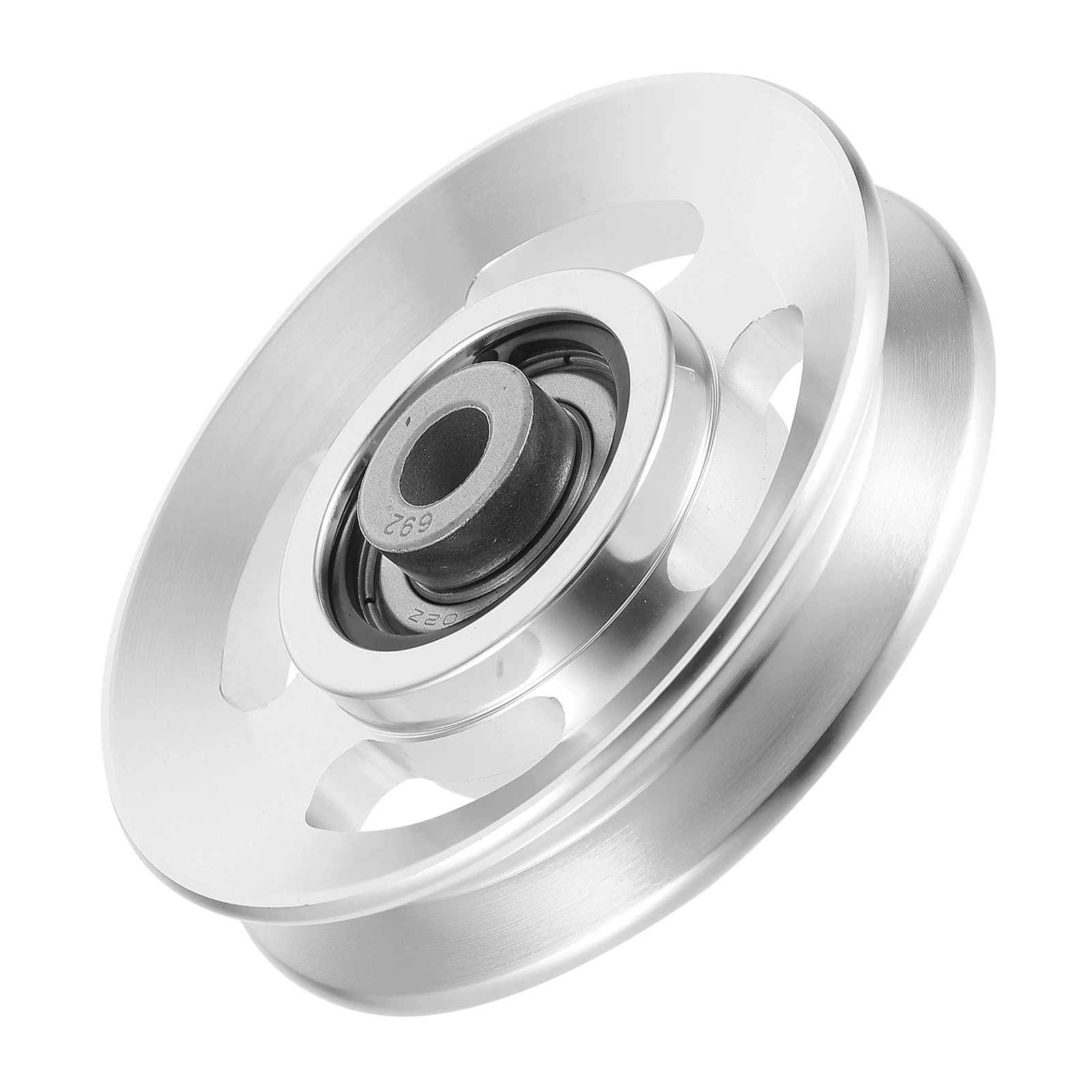 

1PC Aluminum Pulley Heavy Duty Cable Exercise Gym Attachments Lightweight Disk Fitness Exercise Pulley Support