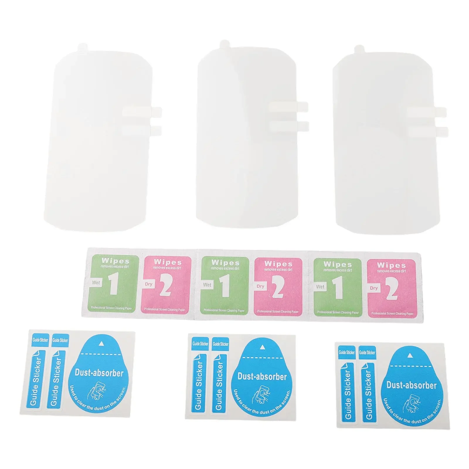 Clear For TPU Film Protector Compatible with For Garmin Edge 1050 Designed for Scratch Resistance and Absorption