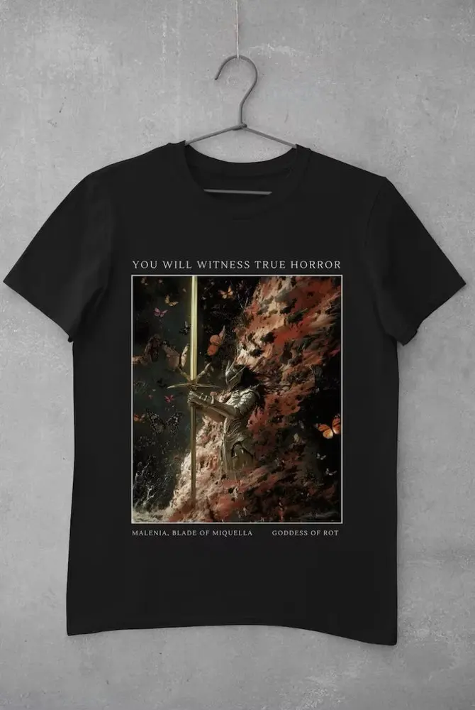 

p17 game elden ringfans TEE T-shirts for both men and women clothes 2025 new Graphic Streetwear 100% Cotton