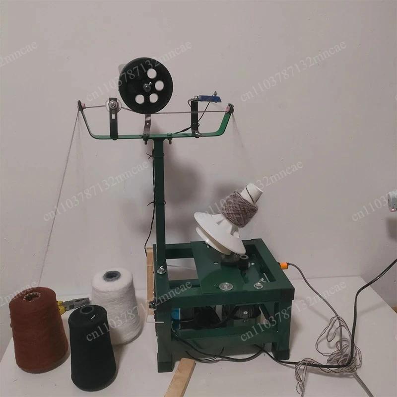 60W Fully Automatic Cable Organizer Electric Speed-Adjustable Yarn Winder Coral Fleece Ball Winder