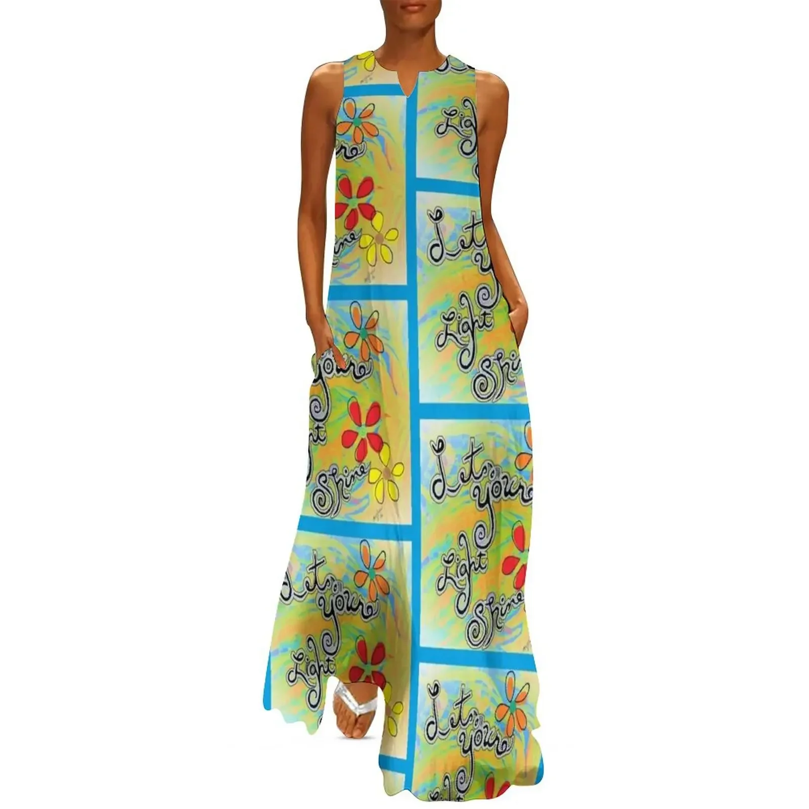 

Let Your Light Shine Matthew 5:16 Long Dress summer dress woman 2025 summer dress womens 2025 Evening dresses