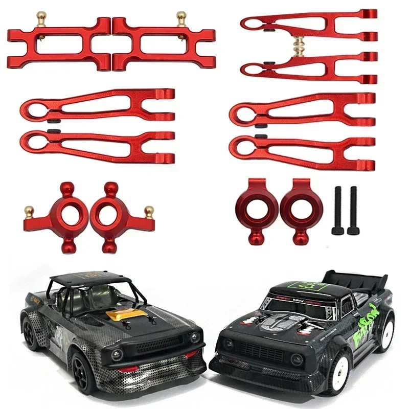 

Metal Steering Cup Upper Lower Swing Arm Set for SG1603 SG1604 UD1601 UD1602 SG-1603 SG-1604 RC Car Upgrade Spare Parts