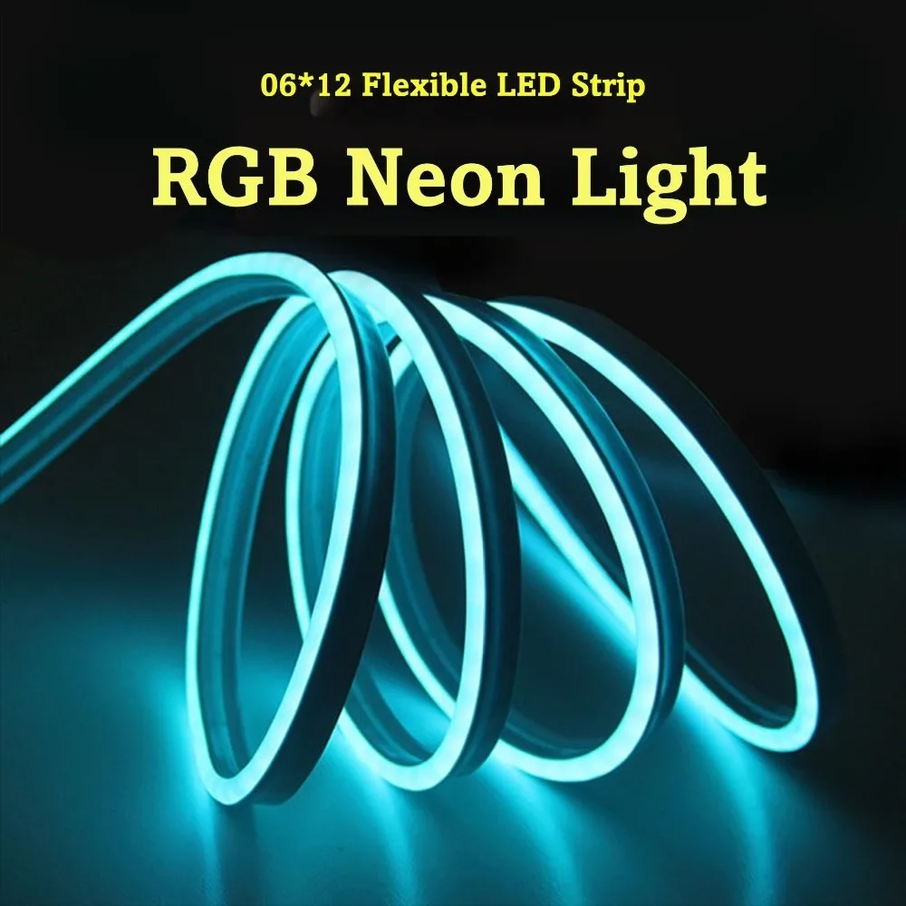 

Светодиодные неоновые ленты с питанием от 24 В, звуковые реактивные гибкие дизайнерские ленты для синхронизации музыки, водонепроницаемые, с 44-клавишным пультом дистанционного управления