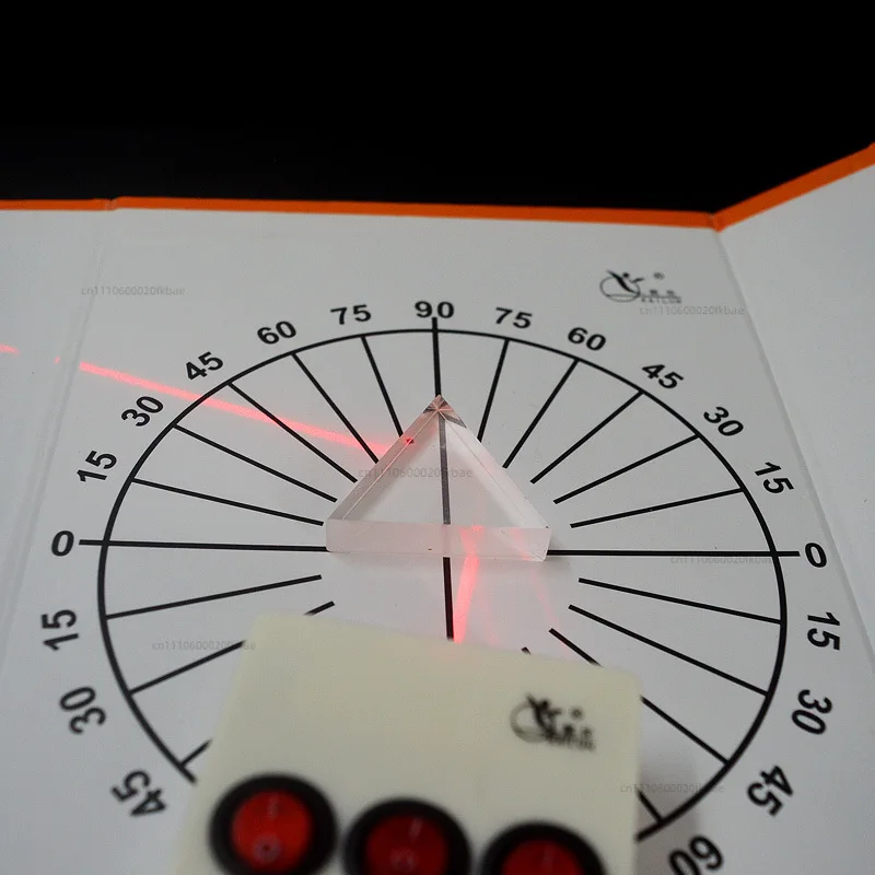 Laboratory Equipment for Experiments, Concave, Convex Lens, Prism, Physical Optical Kit