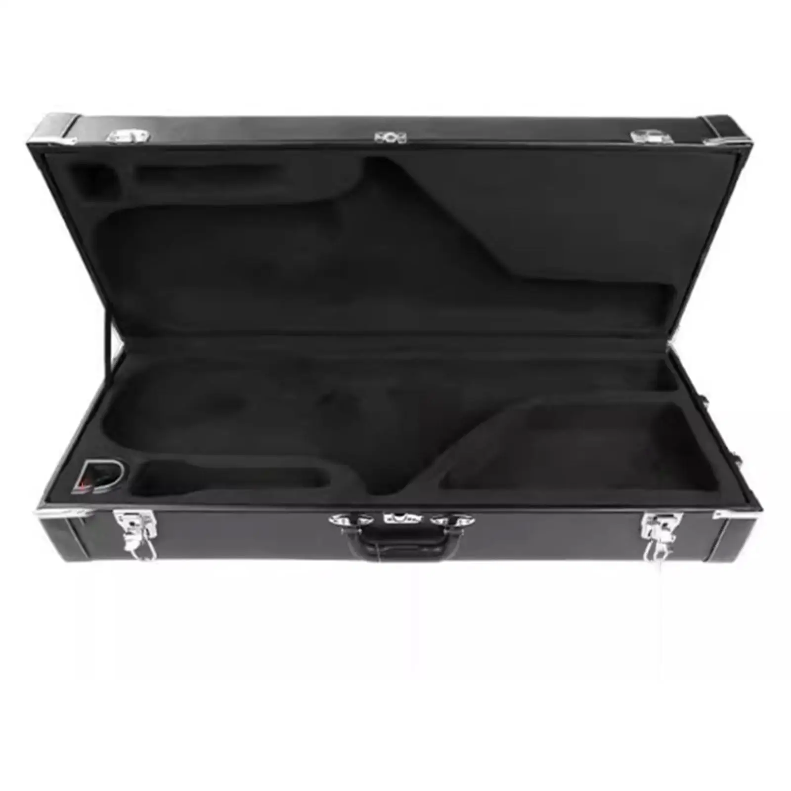 

Rigid Trumpet Case PU Leather Protective Gig Box Portable Carrying Handbag with Locks for Bb Stage Use
