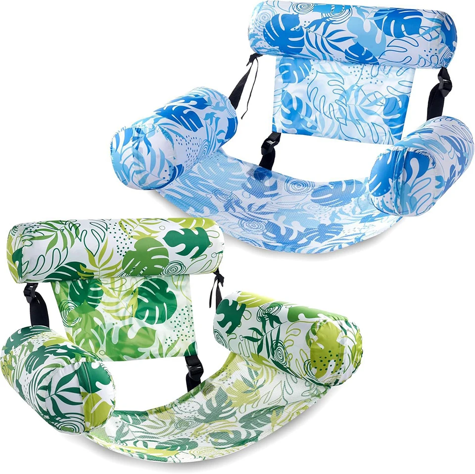 Aufblasbare Schwimmliegen für Erwachsene, Schwimmender Liegestuhl für den Pool, Party-Schwimmkissen für Sommer, Wasser, Strand, See FY-1 – Detail 16