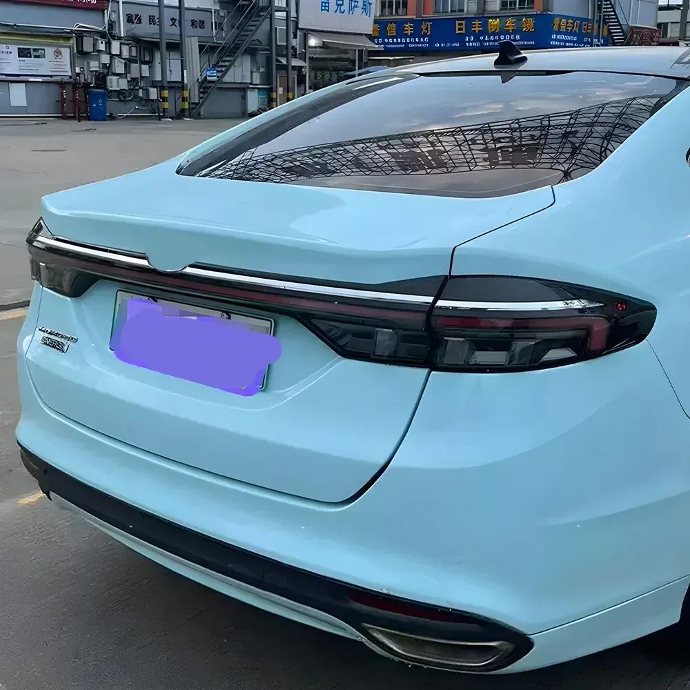 Car Taillights Assembly For Ford Mondeo 2017-2021 LED Auto Back Lamps Upgrade Dynamic Flashing Through Taillights Accessories