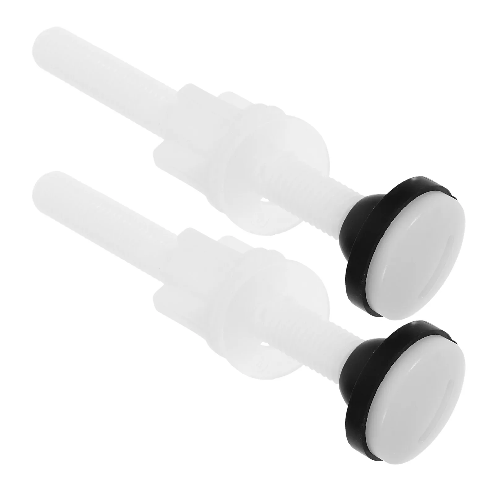 

1Pair Pom Toilet Tank Bolts and Gasket Set Sturdy Corrosion Resistant Screws Easy DIY Installation Leak Proof Seal for All