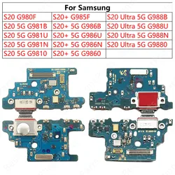 Charge Board For Samsung Galaxy S20 Plus S20+ S20 Ultra 5G G981 G986 G9888 Charging Port Plate Socket Usb Connector