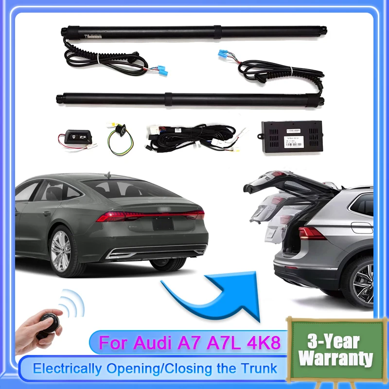 For Audi A7 A7L 2018~2024 Vehicle Electric Tailgate Lift for Drive Trunk Intelligent Opening of Tail gate Soft Close Car Door