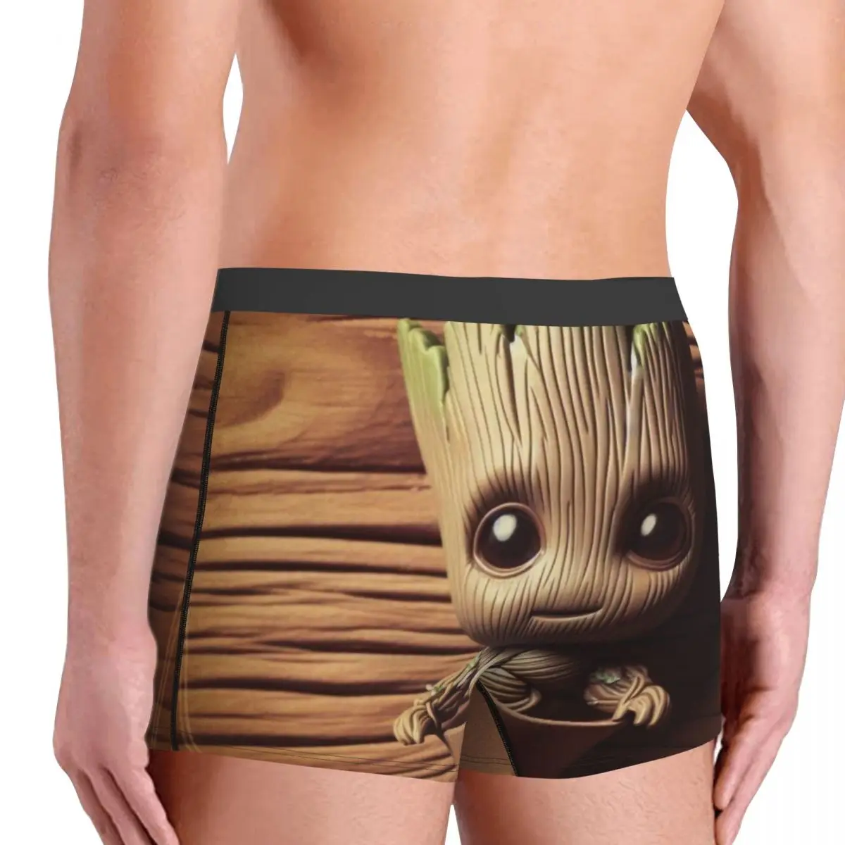 ملابس داخلية مثيرة من Guardians Of The Galaxy I AM GROOT Monster Boxers سراويل داخلية للرجال قابلة للتنفس