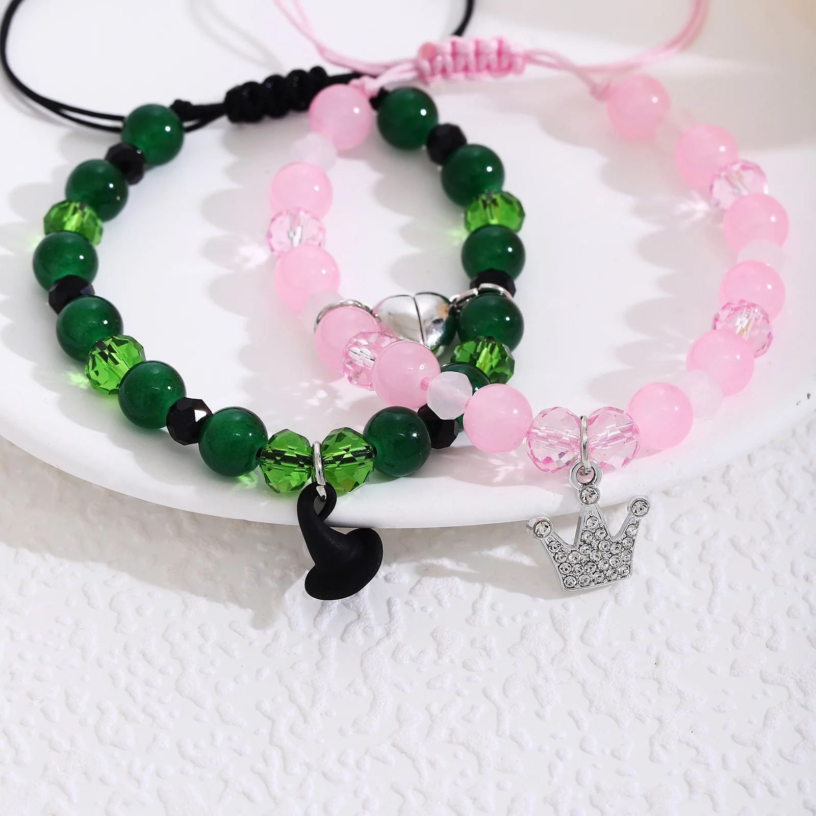 Neues Design Magic Stick Hut Krone passende Armbänder für Frauen Mode handgefertigte Perlenarmbänder BFF Freundschaftsschmuck Geschenke – Detail 7