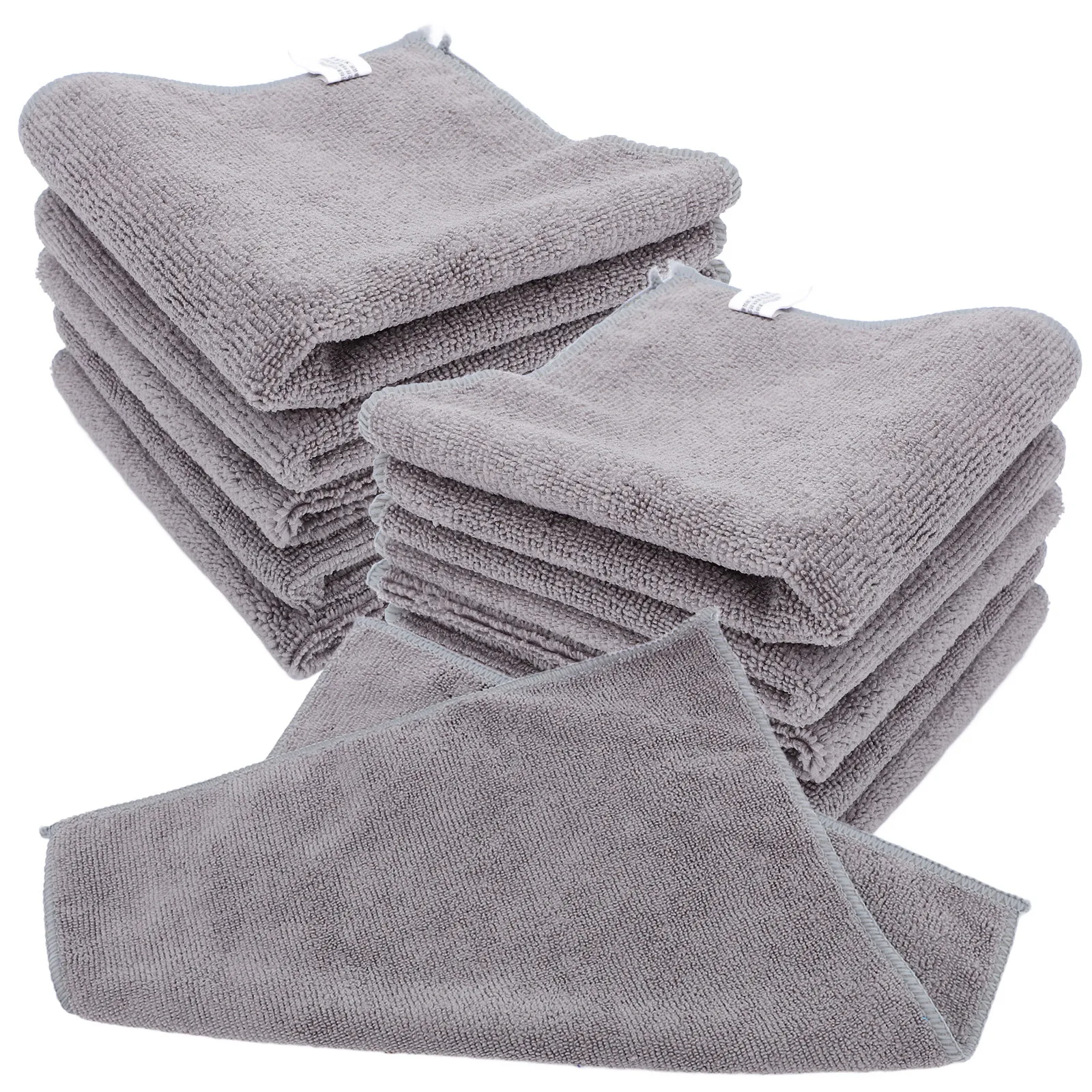 

12Pcs Versatile Microfiber Cleaning Cloths Practical for Kitchen Car and Surface Wiping Dish Towels Cleaning Cloth