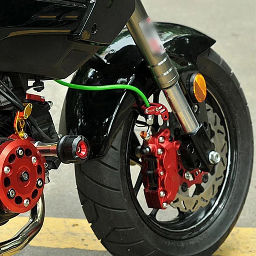 Universal Aluminum Motorcycle Oil Pipe Cable Clip Brake Cable Tube Line Clamps Fit For Dirt Bike ATV Black/Red/Blue/Sliver/Gold