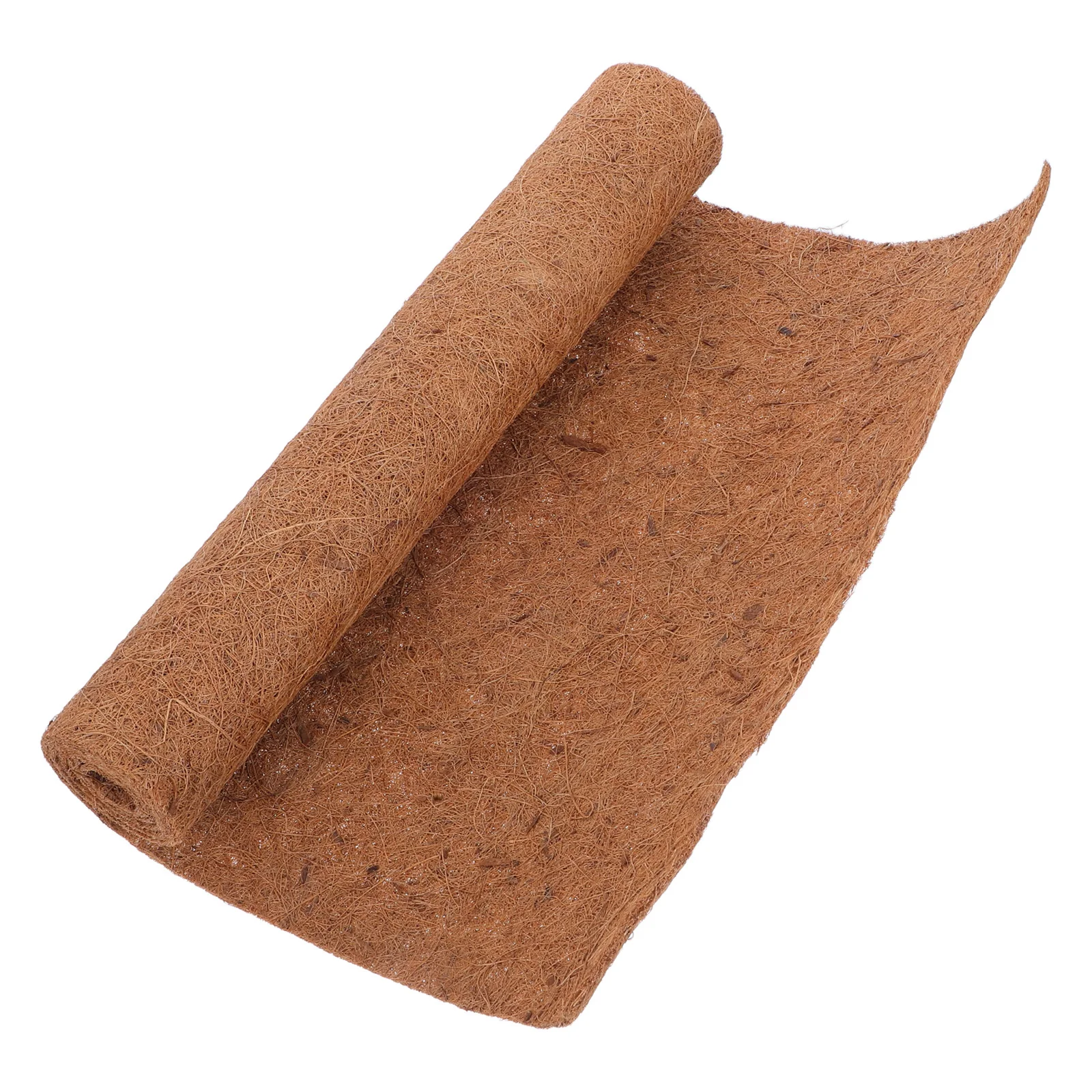 

Coconut Fiber Mat Roll Natural Coir Liner Sheets for Planters Hanging Baskets Garden Decor Chicken Nesting Bedding Turtle Tank