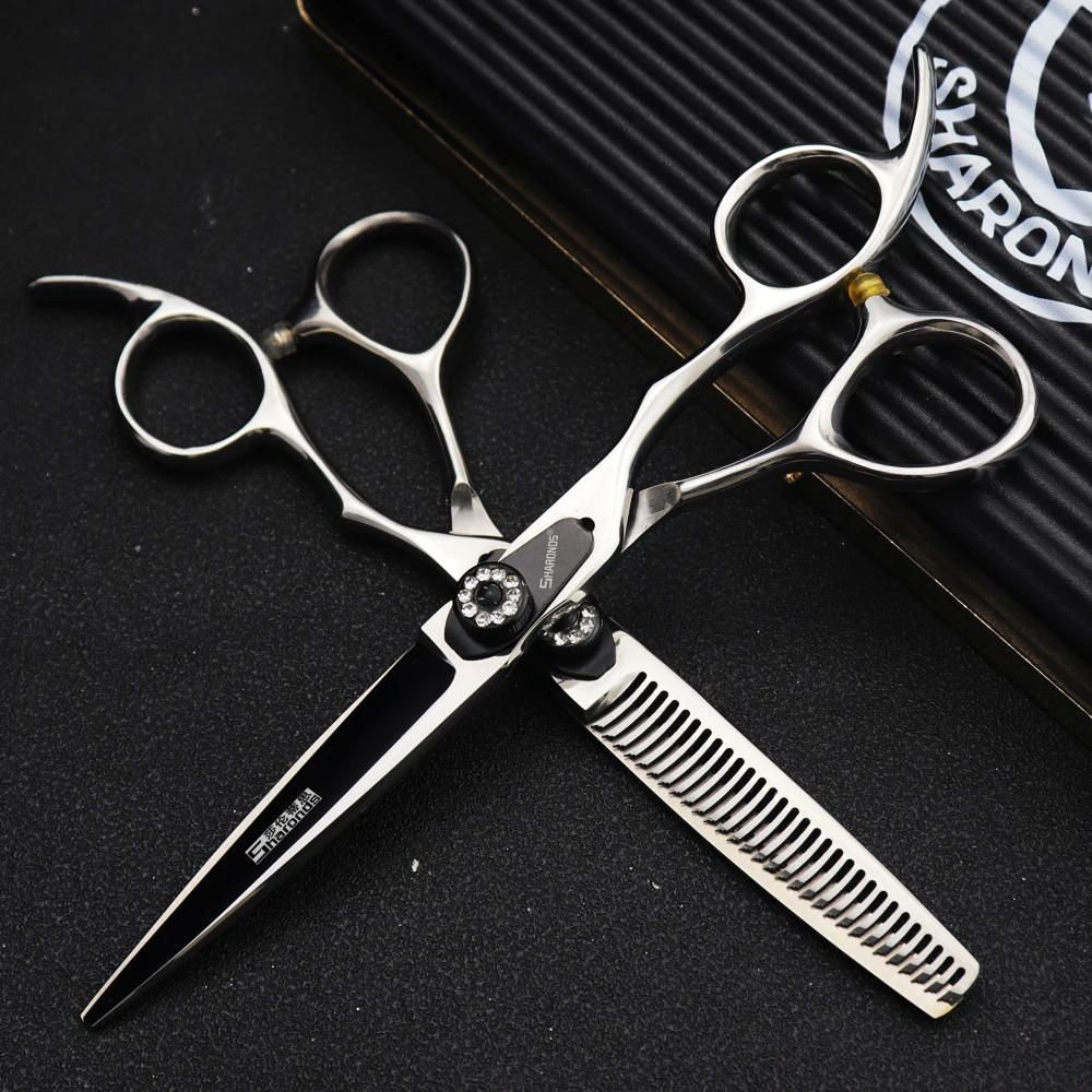 5/5,5/6 Zoll Haar Effilierschere Friseur Schere Zahn Schneiden Kombination Set Professionelle Haarschneidemaschine